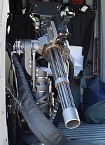 The UH-90A is armed with M134D 7.62mm six barrel Gatling guns