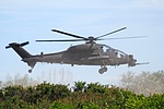 A129CBT Mangusta holding at treetop level