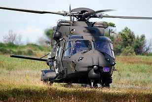 UH-90A E.I.233 on the ground