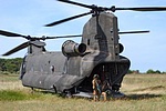 CH-47C crew awaiting the passengers