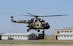 Slovenian AS532AL Cougar take off for photo flight