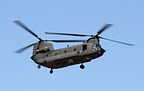 Italian Army CH-47C Chinook landing