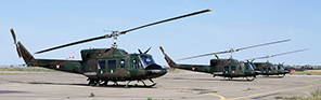 Italian Army ICH-47F Chinook clearing landing spot