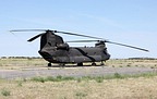 Italian Army CH-47C Chinook with winge attached