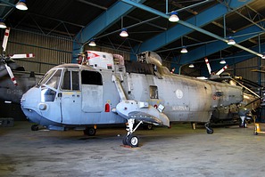 Stored at Grottaglie, the expired SH-3D airframes are awaiting their fate