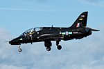 RAF 208 Sqn Hawk T.1W XX236 returning to base