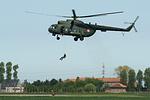 Polish 3.gpr Mi-8RL in the winching contest.