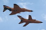 Specially painted F-4F Phantom II and Tornado IDS in formation.