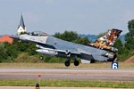 Belgian Air Force 31 Squadron F-16AM FA-106 with Tiger tail