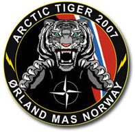 NATO Tiger Meet - Arctic Tiger 2007 patch.