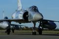 Arme de l'Air Mirage 2000s on the Norwegian taxiways.
