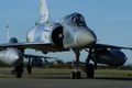 Arme de l'Air Mirage 2000s on the Norwegian taxiways.