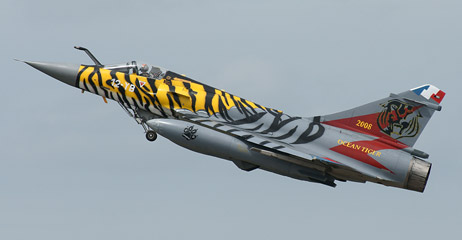 Escadron de Chasse 01.012 Mirage 2000C, winner of the 'Best Looking Uniform' Trophy