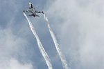 RNLAF F-16 Solo Display performing in Sunday's air show