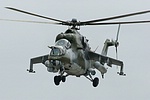 CzAF Mi-24 'Hind' in its regular colour scheme