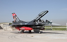 The NTM15 192 Tigers F-16D special tiger scheme.