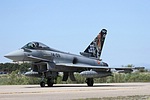 Spain's other tiger unit, the 142 Esc of Ala 14 at Albacete returned with the Typhoon