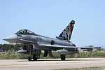 Spain's other tiger unit, the 142 Esc of Ala 14 at Albacete returned with the Typhoon