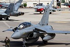 France sent both Rafale C single-seaters as Rafale B two-seaters