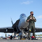 Spanish Air Force Hornet pilot