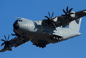 Spanish Air Force A400M 31-27 on final at Gando