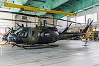 THR30 UH-1D 73+42 inside a Penzing hangar