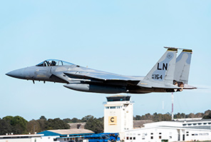 U.S. Air Forces Europe F-15C Eagle 86-0154/LN 48th FW 493rd FS