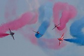 RAF Red Arrows practise display