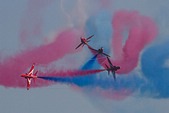 RAF Red Arrows practise display