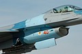 USAF F-16C aggressor close-up