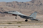 Indian Air Force Su-30MKI taking off