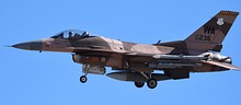 F-16 Aggressor 84-0236 from 64th AGRS, 57th ATG - Nellis AFB