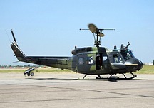 UH-1D 73+42 of THR10 seen at Schönefeld in June, 2008