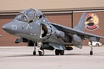 The AV-8B landing gear has a tandem main gear, with an extra gear leg under each wing for stability during take-off, landing and taxiing.