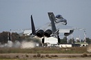 F-15D 'Baz' landing