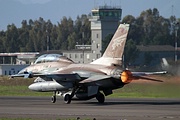 F-16B afterburner take-off