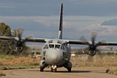 AMI C-27J Spartan transport, note the missile warning sensors and IFR probe