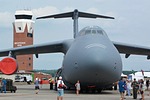 439th AW C-5M Galaxy 'Spirit of Chicopee' on show at The Great New England Air Show 2018